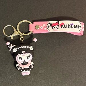 New Super Cute Kuromi Keychain, Bag Chain With Strap
Gothic Style With Skulls